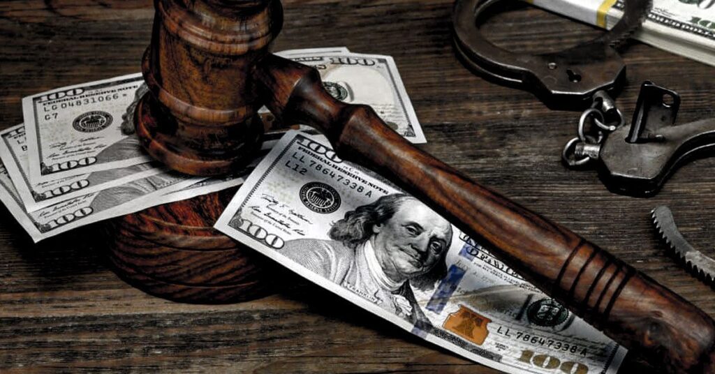 how much does a bail bondsman charge in california